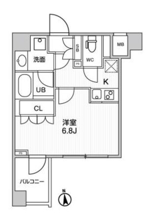 神楽坂駅 徒歩5分 1階の物件間取画像